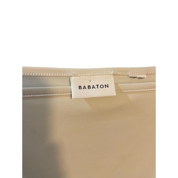 Babaton Aritzia Square Neck Top Cream Size S - Picture 3 of 12
